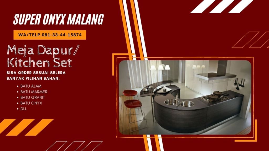 ja Makan, Marmer, Onyx, Granit, Tembus Cahaya, Marble, Table Kitchen, Meja Island , White Carrara, Meja Dapur, Solid Surface, Set Minimalis, Motif Marmer, Top Table, Marmer Putih, Table Kitchen, Kayu, Granite